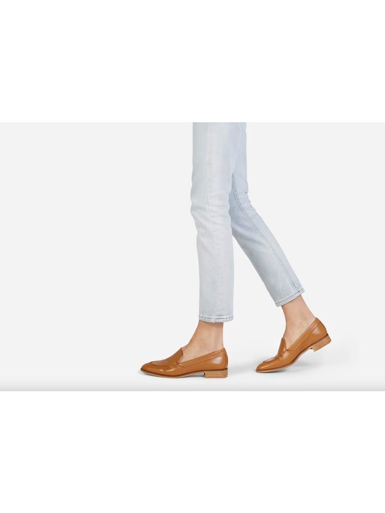 Everlan Women's Camel The Modern Leather Loafer Sz 8